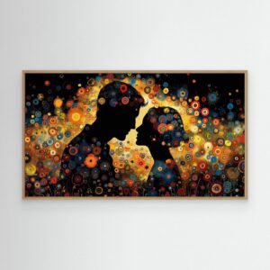 Stampe giclée su Tela con Cornice / Infinity Love ( 3 misure )