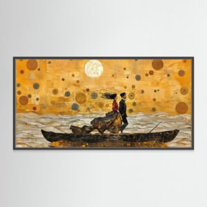 Stampe giclée su Tela con Cornice / Gone with the Wind ( 5 misure )