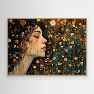 Stampe giclée su Tela con Cornice / Spring Fairy ( 8 misure )