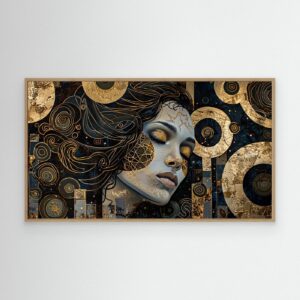 Stampe giclée su Tela con Cornice / Quietness ( 3 misure )